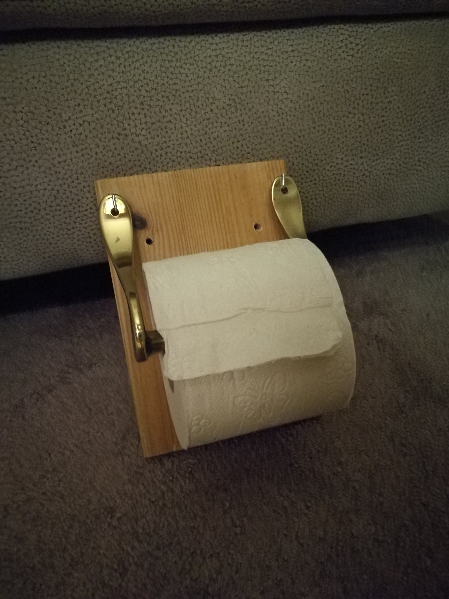 Ein etwas anderer Toilettenpapierhalter