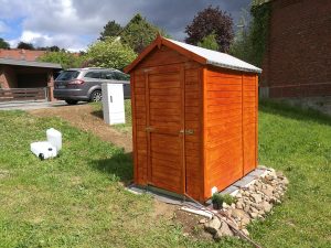 Fertige Anschlussbox